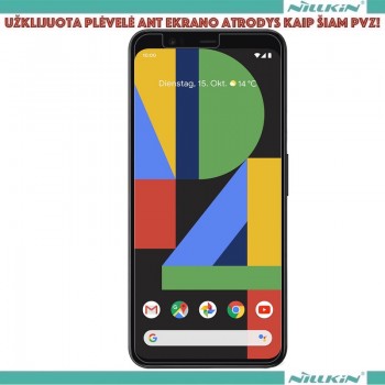Ekrano plėvelė Nillkin crystal serijos (Google Pixel 4 Xl)